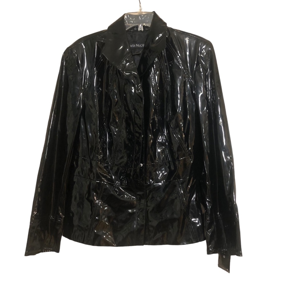 PAMELA MCCOY Women’s Black 1X Jacket.  NWT